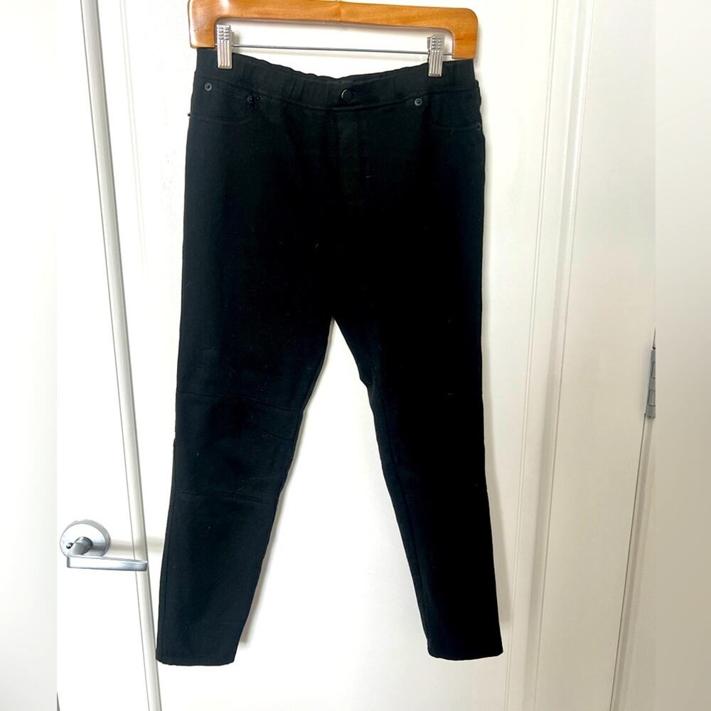 ATM Anthony Thomas Melillo Womens Black Stretch Moto pants M